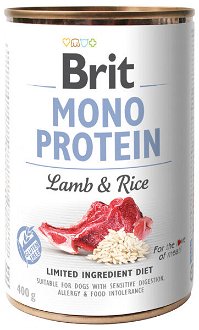 Brit Mono Protein jahna a hneda ryza 400 g