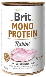 Brit Mono Protein kralik 400 g