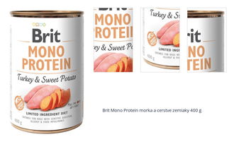 Brit Mono Protein morka a cerstve zemiaky 400 g 1