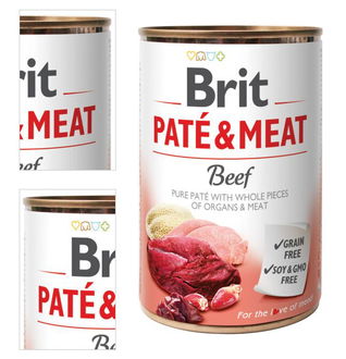 Brit Pate a Meat hovadzie 400g 4