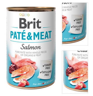 Brit Pate a Meat losos 400g 3