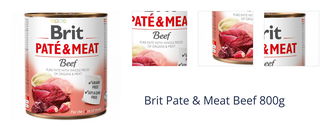 Brit Pate & Meat Beef 800g 1