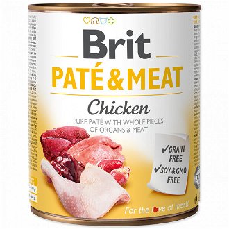 Brit Pate & Meat Chicken 800g