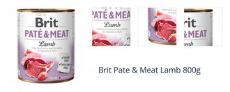 Brit Pate & Meat Lamb 800g 1