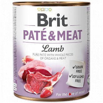 Brit Pate & Meat Lamb 800g
