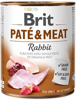 Brit Pate & Meat Rabbit 800g