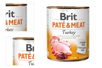 Brit Pate & Meat Turkey 800g 4