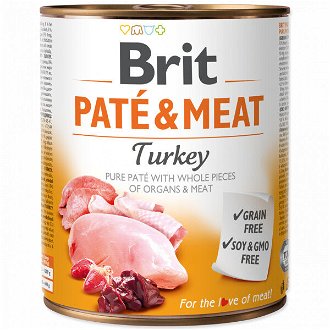 Brit Pate & Meat Turkey 800g