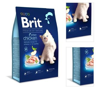 Brit Premium by Nature Cat Chicken Kitten - 8kg 3