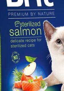 BRIT Premium by Nature Cat Sterilized Salmon 5