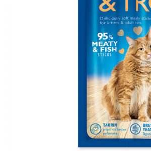 Brit Premium by Nature Cat Tyčinky Sticks with Salmon & Trout 3 ks 8