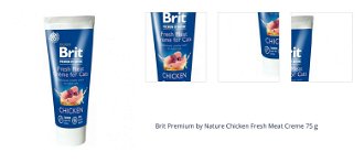 Brit Premium by Nature Chicken Fresh Meat Creme 75 g 1