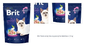 Brit Premium by Nature granuly Cat Adult kura 1,5 kg 1