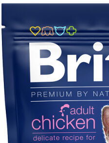 Brit Premium by Nature granuly Cat Adult kura 300 g 6