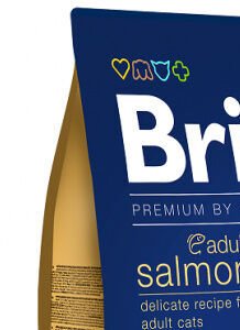 Brit Premium by Nature granuly Cat Adult losos 8 kg 6