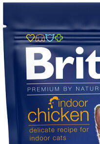 Brit Premium by Nature granuly Cat Indoor kura 800 g 6