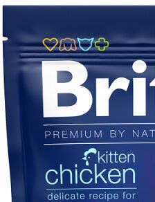 Brit Premium by Nature granuly Cat Kitten Kura 300 g 6