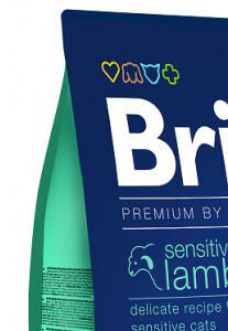Brit Premium by Nature granuly Cat Sensitive jahňa 8 kg 6