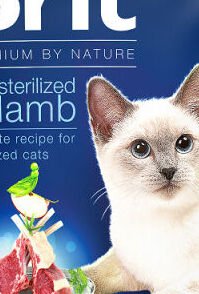 Brit Premium by Nature granuly Cat Sterilized jahňa 1,5 kg 5
