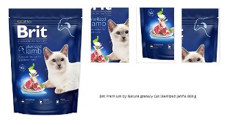 Brit Premium by Nature granuly Cat Sterilized jahňa 800 g 1