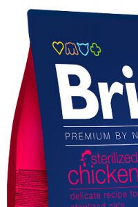 Brit Premium by Nature granuly Cat Sterilized kura 8 kg 6