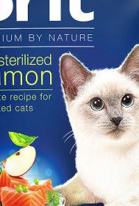Brit Premium by Nature granuly Cat Sterilized losos 1,5 kg 5