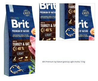 Brit Premium by Nature granuly Light morka 15 kg 1