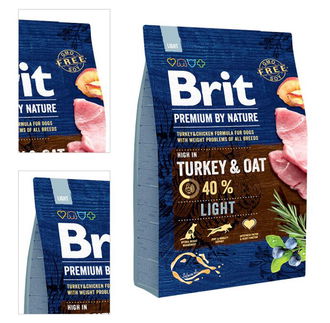 Brit Premium by Nature granuly Light morka 3 kg 4