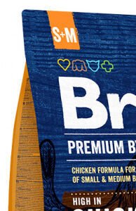 Brit Premium by Nature granuly Senior S+M kura 3 kg 6