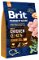 Brit Premium by Nature granuly Senior S+M kura 3 kg