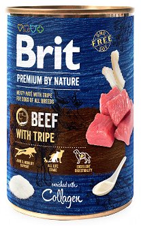 Brit Premium by Nature konzerva Beef with Tripes 400 g 2