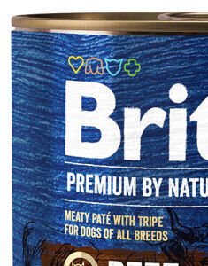 Brit Premium by Nature konzerva Beef with Tripes 800g 6