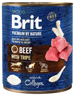 Brit Premium by Nature konzerva Beef with Tripes 800g 2