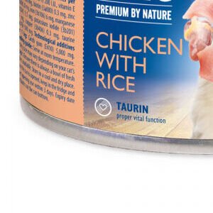 Brit Premium by Nature konzerva Chicken with Rice 200 g 8