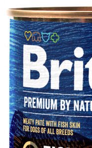 Brit Premium by Nature konzerva Fish with Fish Skin 400 g 6