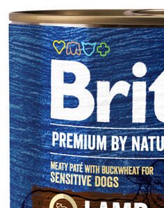 Brit Premium by Nature konzerva Lamb with Buckwheat 800g 6