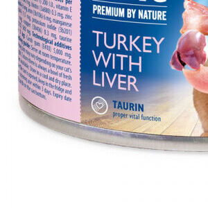 Brit Premium by Nature konzerva Turkey with Liver 200 g 8