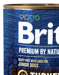 Brit Premium by Nature konzerva Turkey with Liver 800g 6