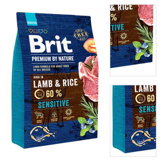 Brit Premium by Nature Sensitive granuly jahňa 3 kg 3