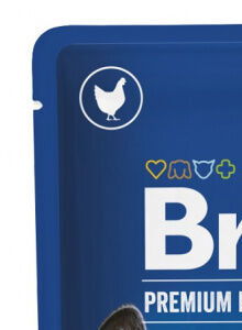 BRIT Premium Cat Chicken Slices for Sterilised kaps.100g 6