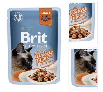Brit Premium Cat Delicate Filety v šťave s morkou 85 g 3
