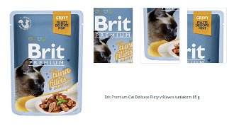 Brit Premium Cat Delicate Filety v šťave s tuniakom 85 g 1