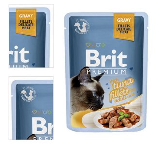 Brit Premium Cat Delicate Filety v šťave s tuniakom 85 g 4