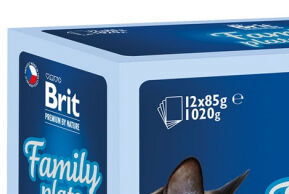 Brit Premium cat delicate kapsičky filety v šťave family plate 12 x 85 g 6