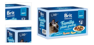 Brit Premium cat delicate kapsičky filety v šťave family plate 12 x 85 g 4