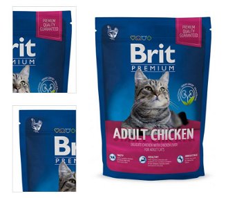 Brit Premium granuly Cat Adult kura 1,5 kg 4