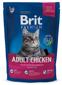 Brit Premium granuly Cat Adult kura 800 g