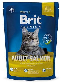 Brit Premium granuly Cat Adult losos 1,5 kg 2