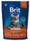 Brit Premium granuly Cat Indoor kura 800 g