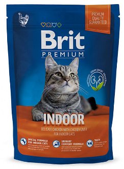 Brit Premium granuly Cat Indoor kura1,5 kg